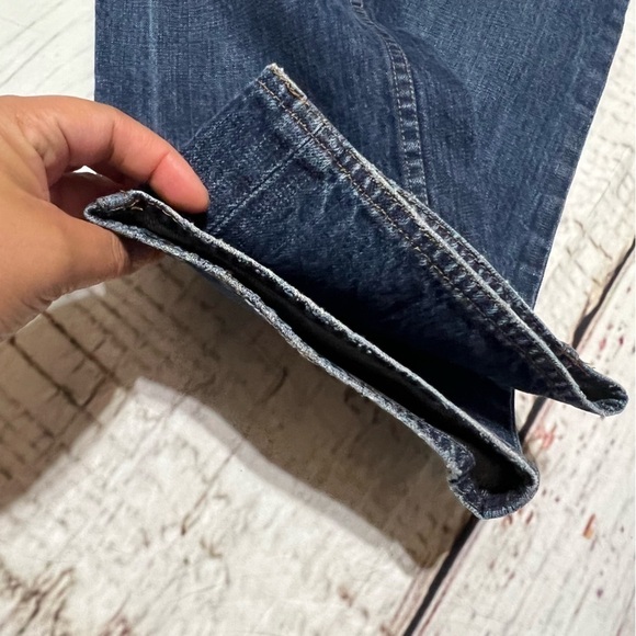 LAUREN JEANS CO Ralph Lauren Cropped Jeans Sz 12 Hi Rise 10” Vintage 90s Y2K EUC - Picture 2 of 14